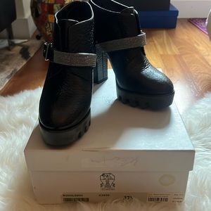 Brunello Cucinelli classic high heeled brown boots